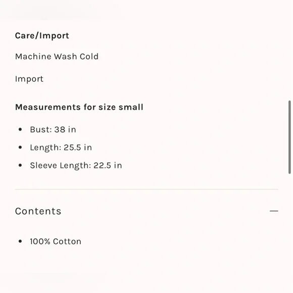 We The Free Sail Away Long Sleeve Tee Savannah Blue Combo NWOT - Picture 6 of 14